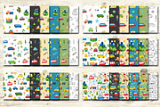 Cute Cars Collection, Cartoon Style, a Transportation Illustration by Lemon Workshop (Thumbnail 5 of 9)