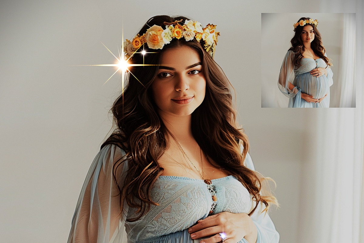 Sparkle Lens Flare Transparent PNG, a Layer Style Add-On by Walllow Creatives (Photo 5 of 8)