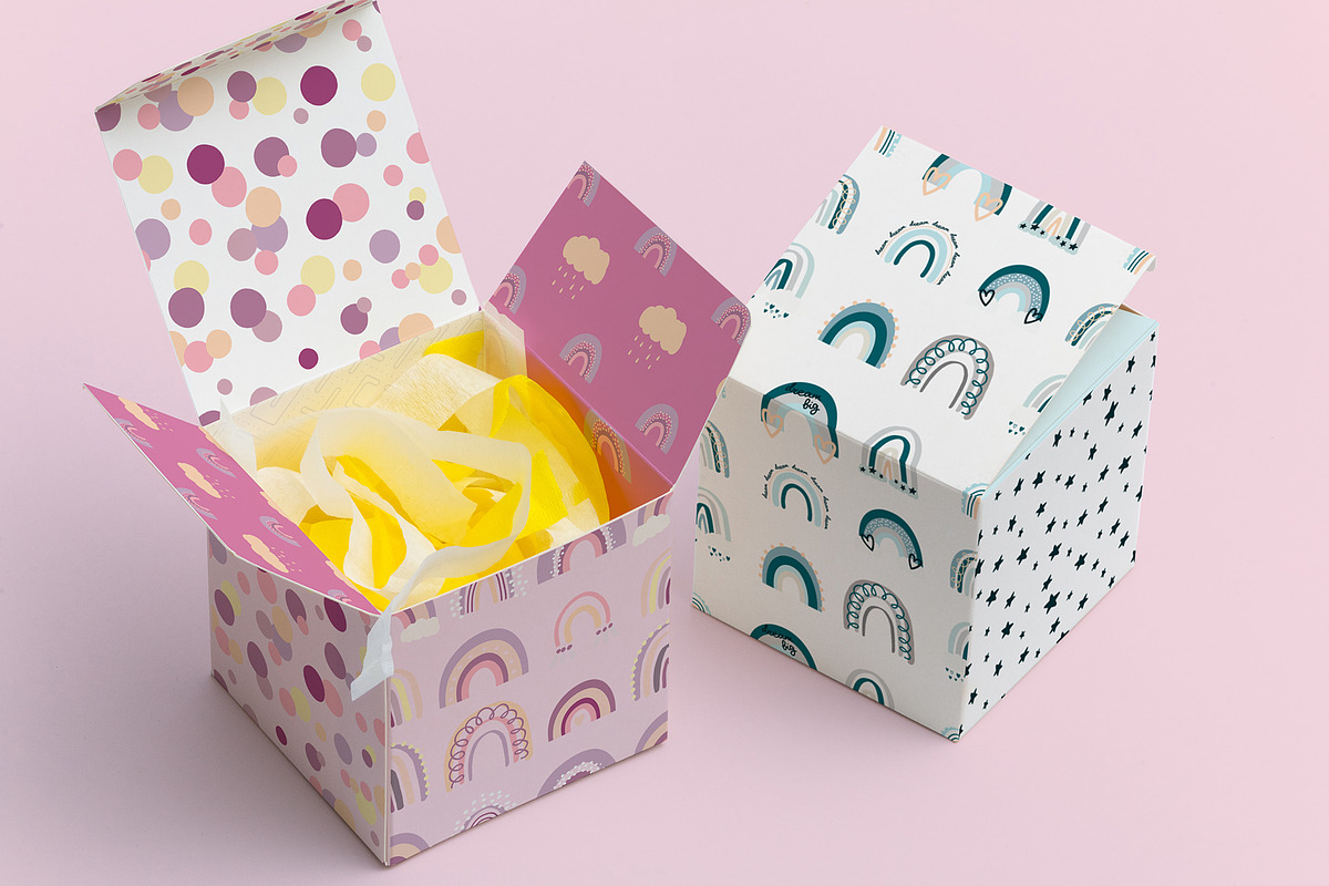 PASTEL RAINBOW. Abstract Graphic Set, an Object Graphic by Alisha Gronska (Photo 11 of 13)