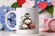Whimsical Spring Peeking Animals PNG, an Illustration by Craft Nest (Thumbnail 8 of 12)