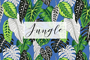Jungle. Marker seamless patterns., a Pattern Graphic by Anyuka (Thumbnail 2 of 7)