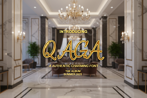 Qaga - Elegant Luxury Serif Typefac