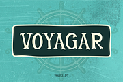 VOYAGAR, a Font by Pinisi ART (Thumbnail 1 of 10)