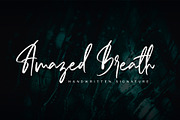 Amazed Breath, a Script Font by Almarkhatype (Thumbnail 15 of 15)