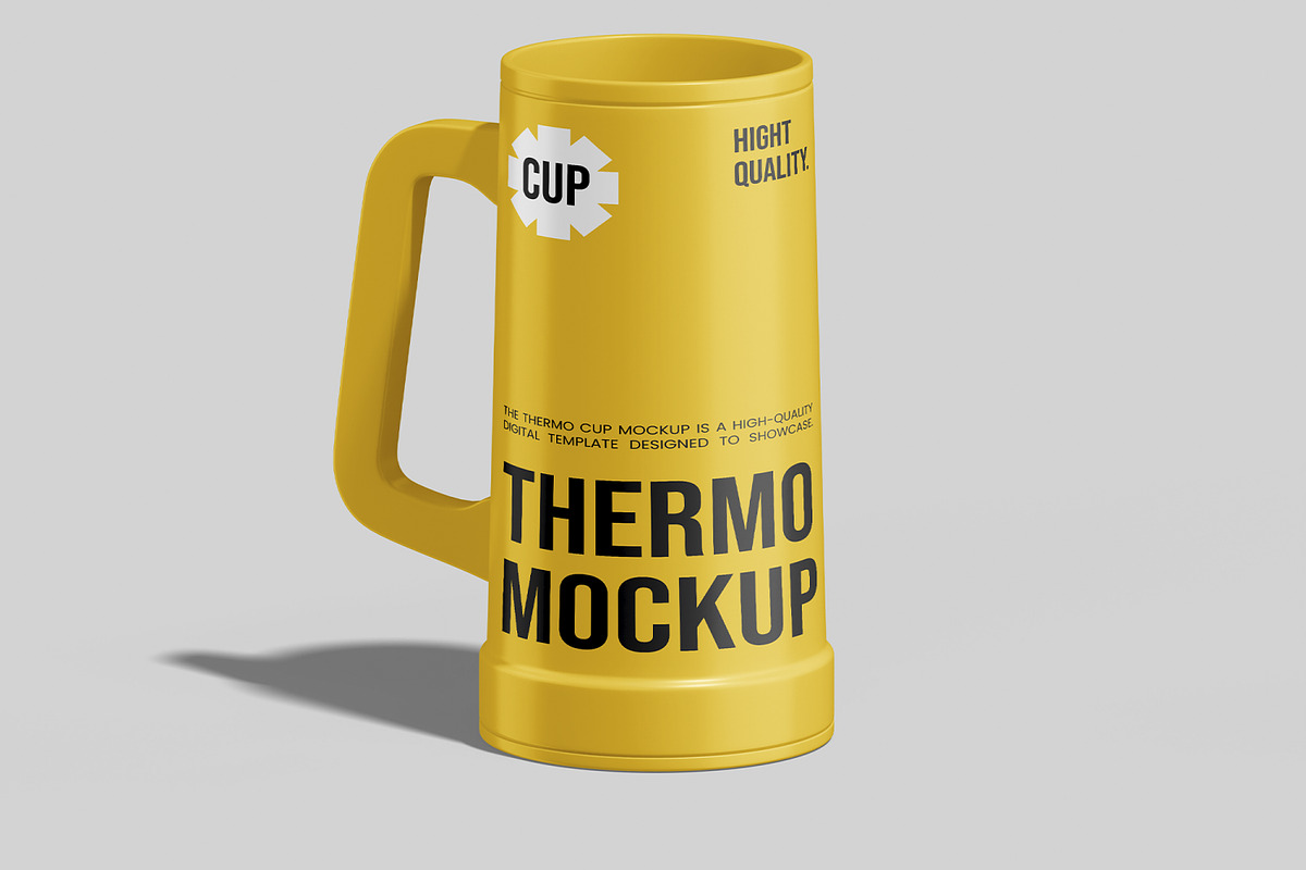 Thermo Cup Mockup, a Household Mockup by Permadi Creative (Photo 2 of 3)