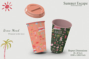 Summer Escape Prints & Patterns, a Pattern Graphic by GND ART STUDIO (Thumbnail 3 of 8)
