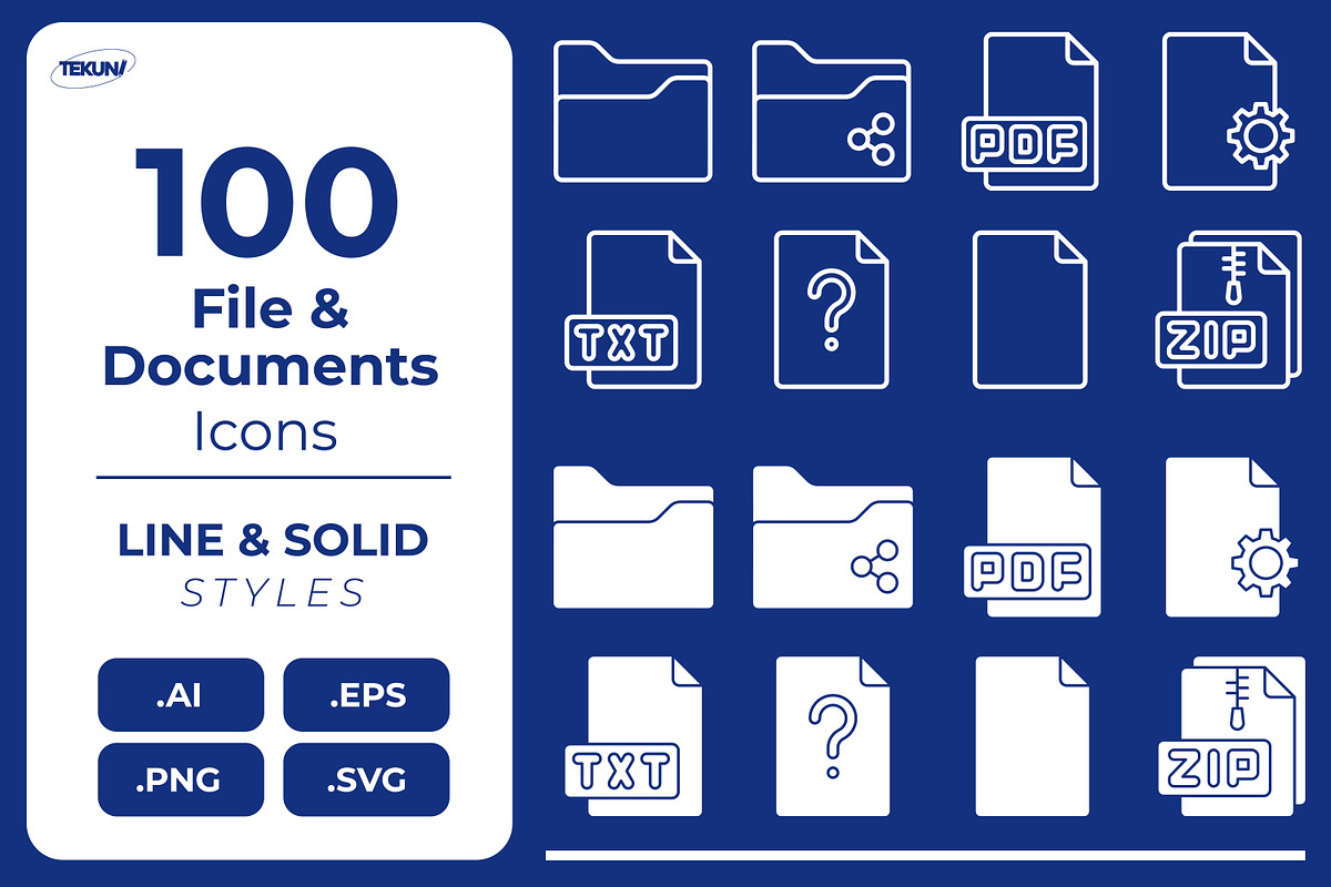 File and Document Icons, an Icon by Tekuni (Photo 1 of 12)