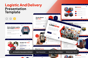 Logistic and Delivery Google Slide, a Presentation Template by Annora Studio (Thumbnail 1 of 5)