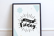 42 typography cards +bonus 88 quotes, a Decorative Illustration by pa3x (Thumbnail 6 of 9)