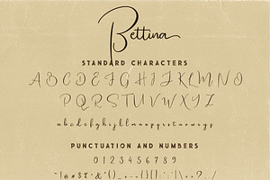 Bettina Script Font