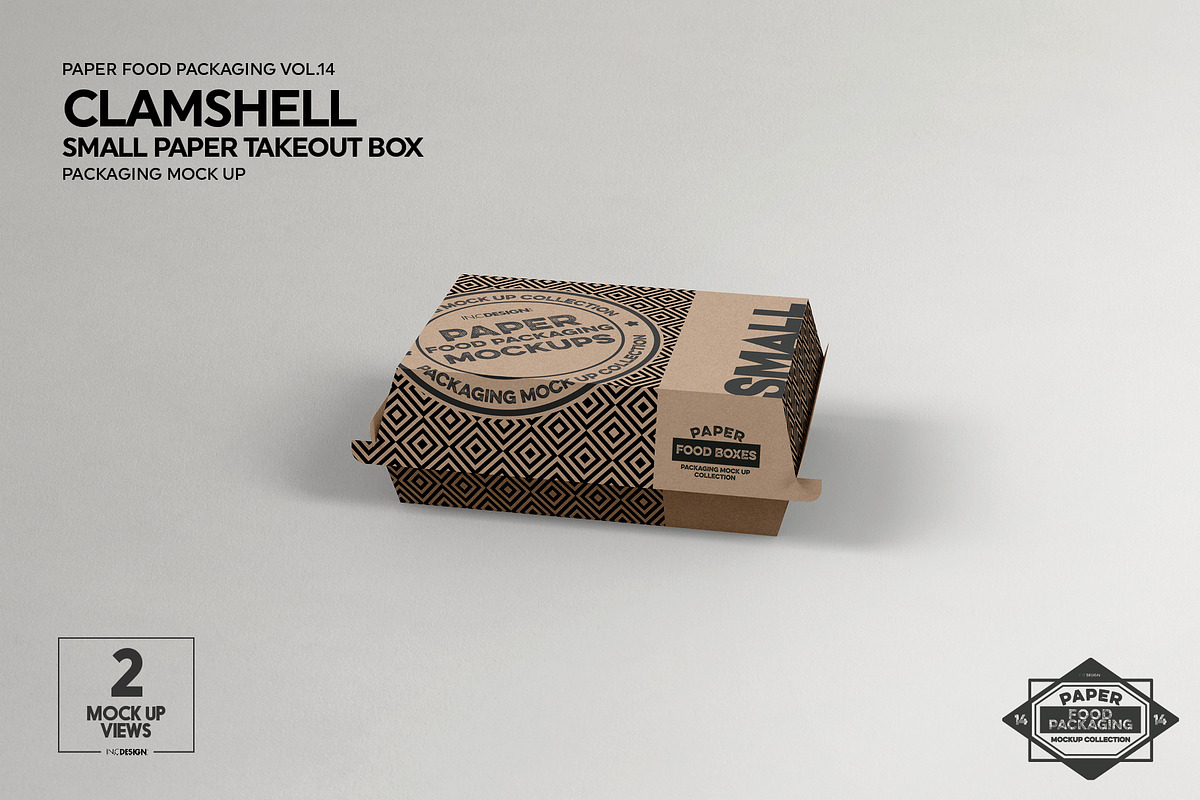 VOL.14 Food Box Packaging Mockups, a Packaging Mockup by INCDesign (Photo 11 of 25)