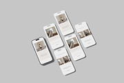 Smartphone Screen Mockup, an iPhone Mockup by lamorastudio (Thumbnail 4 of 11)