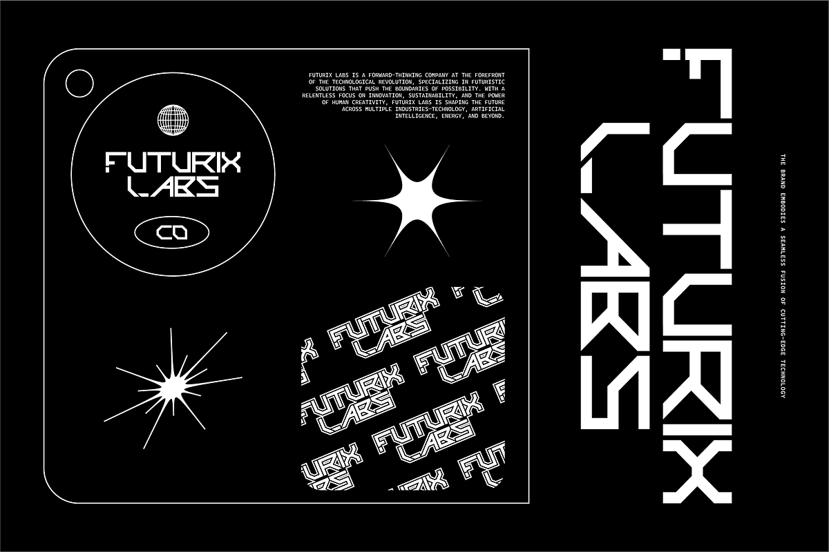 VB Trulyfe - Futuristic Display Font, a Sans Serif Font by VALIANTBROTHA (Photo 6 of 9)