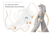 Jewelry Collection,watercolor, a Decorative Illustration by SvetLana (Thumbnail 4 of 12)