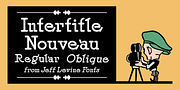 Intertitle Nouveau JNL, a Slab Serif Font by Jeff Levine Fonts (Thumbnail 1 of 6)