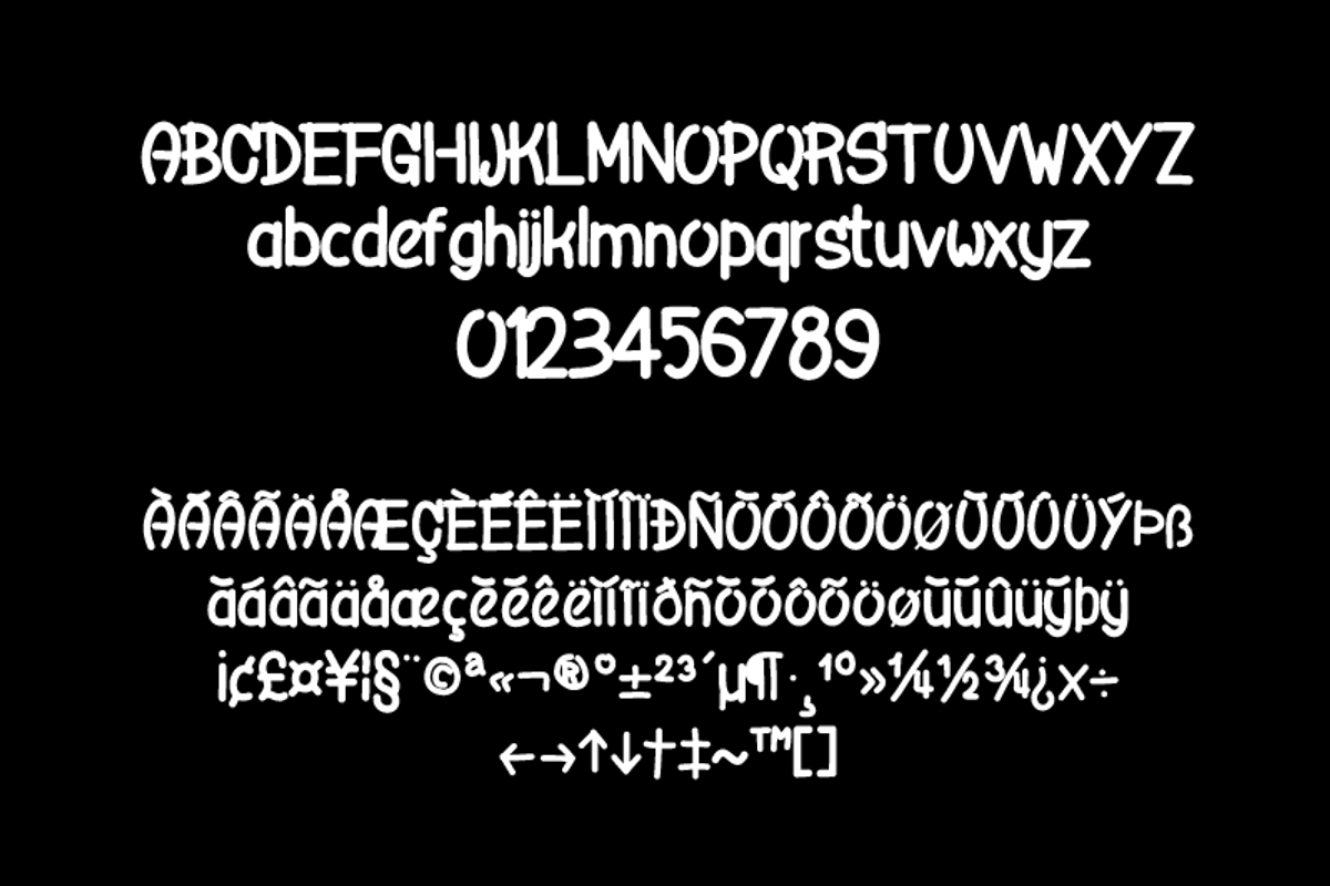 1654 Brown Street - Fonts preview 2