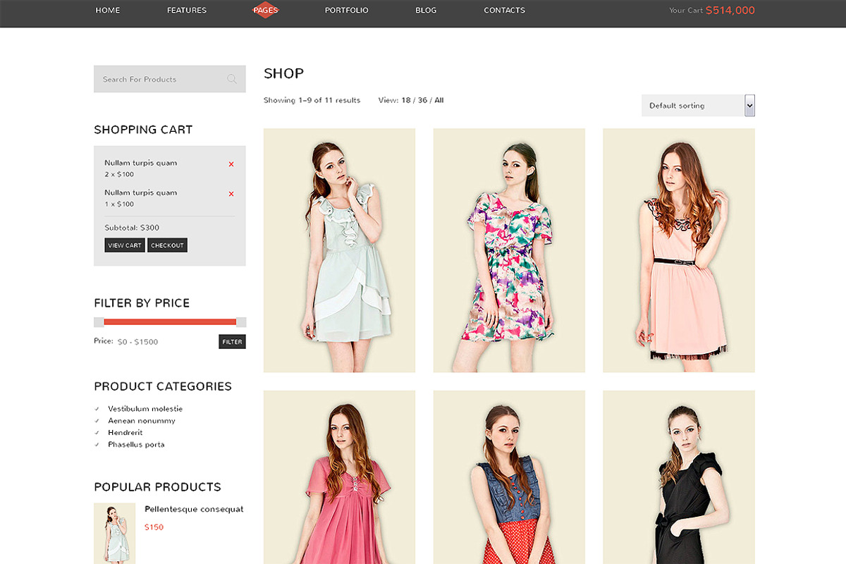 FancyShop Responsive Bootstrap Theme, a Bootstrap Template by IceTemplates (Photo 2 of 3)