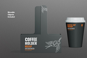 Coffee Holder Mockup