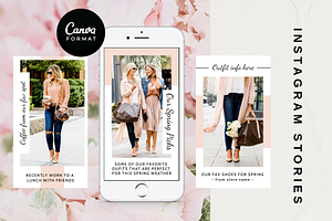 Instagram Stories Templates CANVA