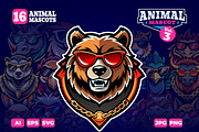 Animal Mascot Logo Illustration 3, an Illustration by Riswan Ratta (Thumbnail 1 of 3)