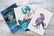 Watercolor nautical set, an Illustration by Pretty light (Thumbnail 5 of 7)