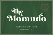 Morando, a Serif Font by Larin Type Co. (Thumbnail 1 of 16)