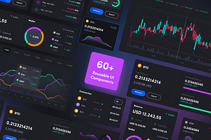 Cryptocurrency & Trading Web UI Kit