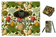 Cornacopia - Fruit & Fauna Pattern, a Food Illustration by Brush Berry Studios (Thumbnail 1 of 4)