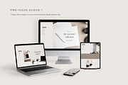 Desktop & Multi Device Scene Creator, a Mac Mockup by Moyo Studio (Thumbnail 2 of 15)