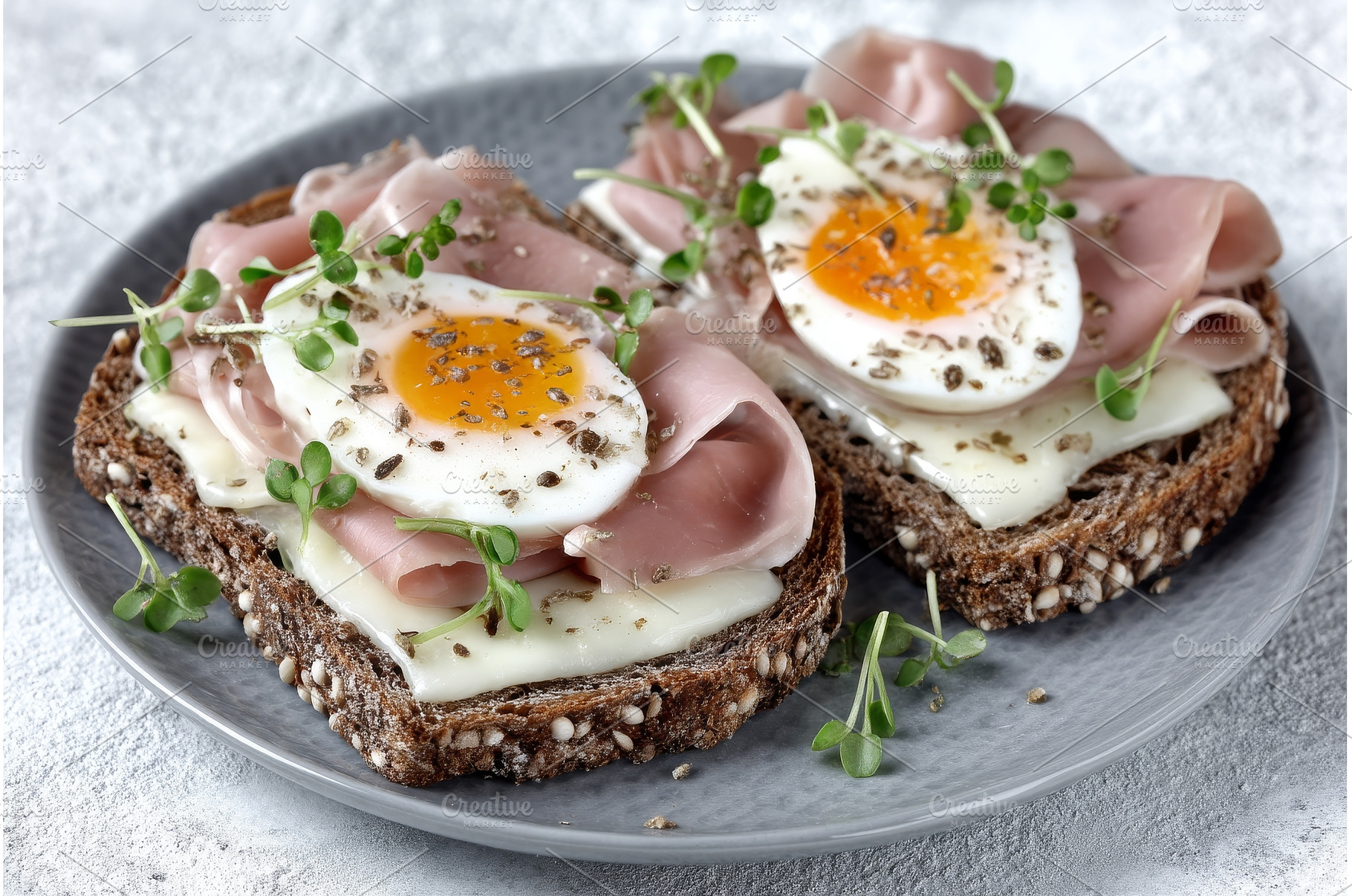 Puffed rice cake sandwiches, a Food & Drink Photo by ZinetroN