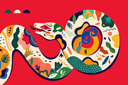 2025 Happy New Year!, a Seasonal Illustration by MoleskoStudio (Thumbnail 2 of 8)