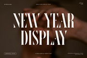 New Year Elegant Serif, a Serif Font by Graphicxell (Thumbnail 1 of 7)
