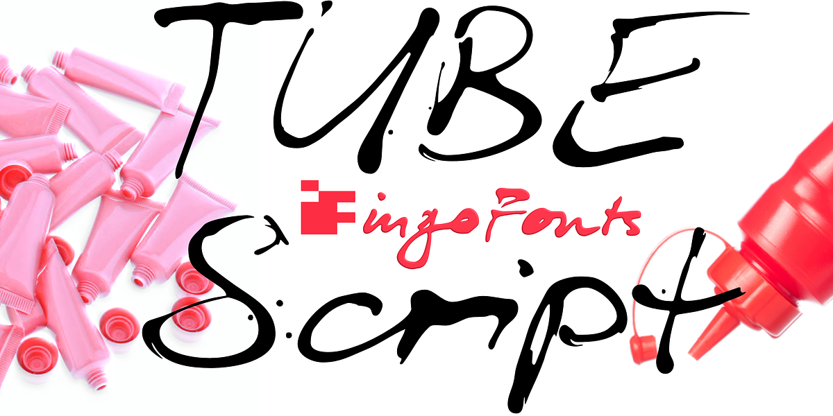Tube Script, a Font by ingoFonts (Photo 1 of 10)