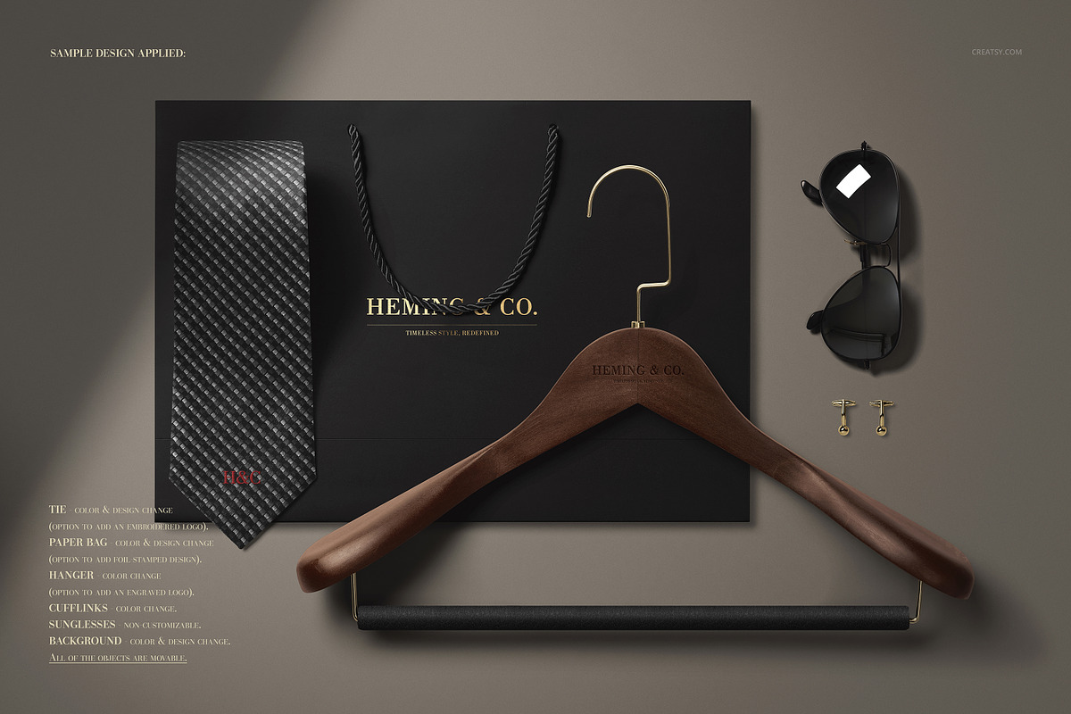 Men's Fashion Mockup Set, a Shirt Mockup by Creatsy (Photo 3 of 12)