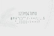 Pine handwritten font, a Sans Serif Font by BohoCalligraphy (Thumbnail 4 of 6)