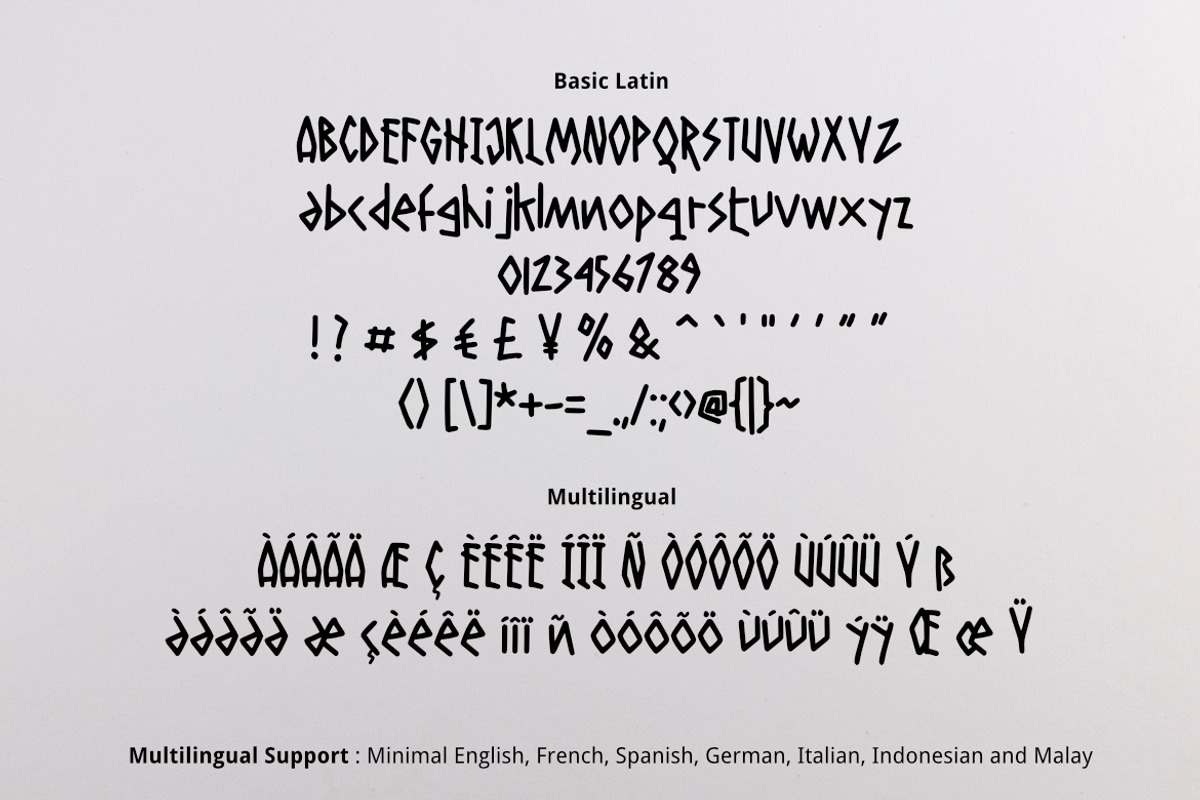 Kinema Font, a Sans Serif Font by YandiDesigns (Photo 2 of 4)