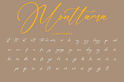 Monttama Signature Handwriting, a Handwritten Font by CreateBigSupply (Thumbnail 8 of 10)
