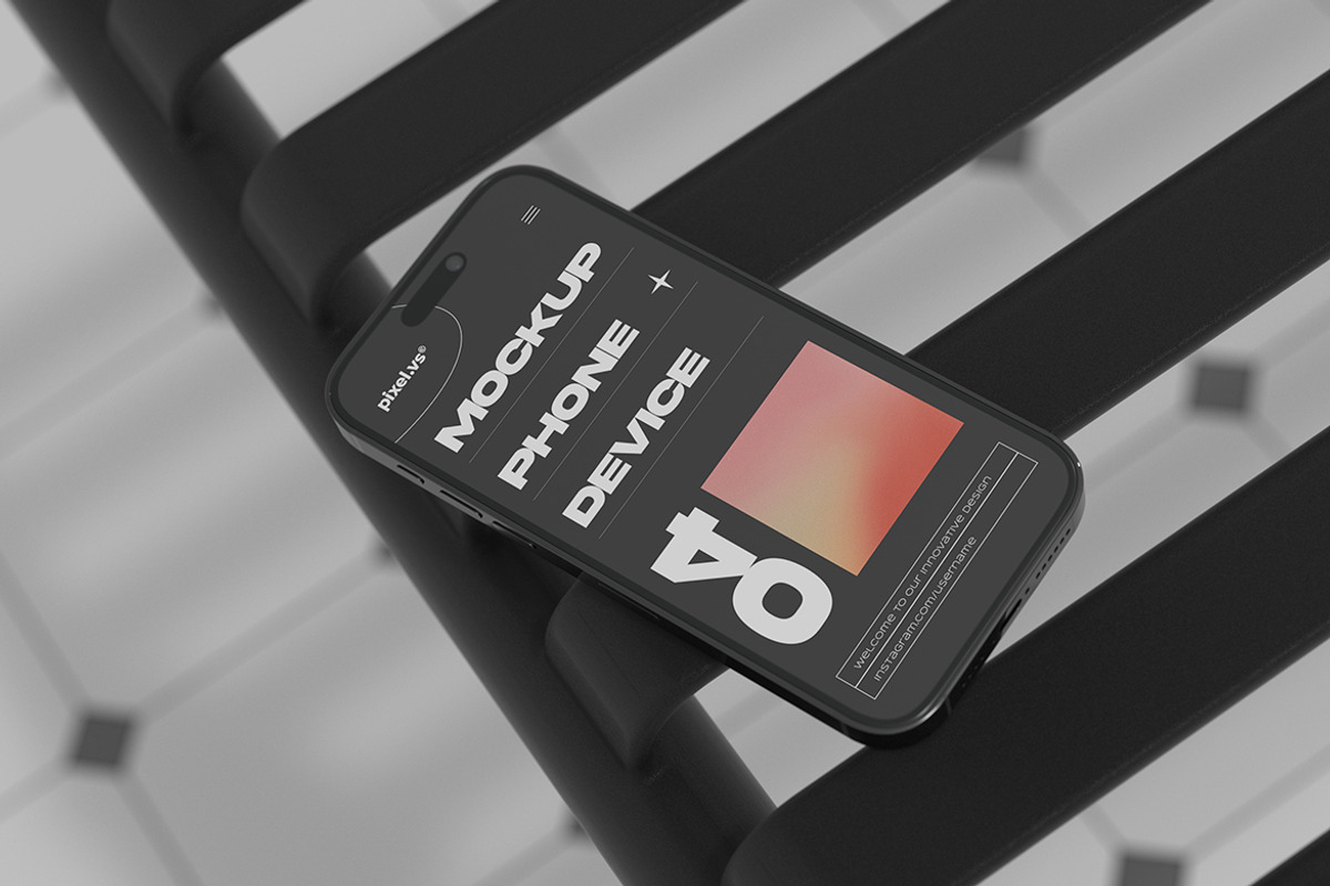 Iphone 15 Pro Mockup, an iPhone Mockup by Pixel_Vision_Store (Photo 3 of 3)