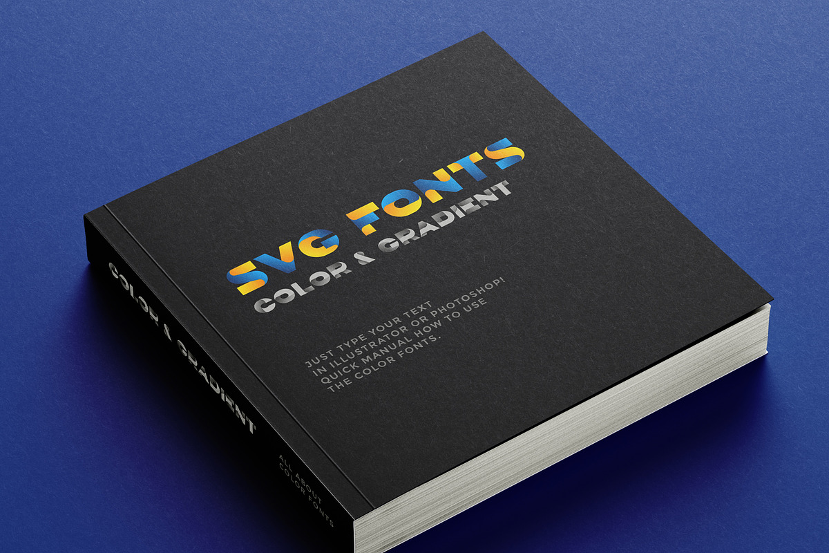 Corpoline Color Gradient OTF Font, a Font by Sentavio (Photo 3 of 5)