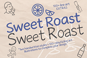 Sweet Roast Playful Handwritten Font, a Handwritten Font by cocodesign (Thumbnail 1 of 8)