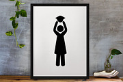 Students and Celebration Silhouette, an Education Illustration by newminddesign (Thumbnail 3 of 3)