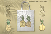Tropical Garden 30 Procreate Stamps, a Brushes & More by Mari_Caliart (Thumbnail 6 of 7)