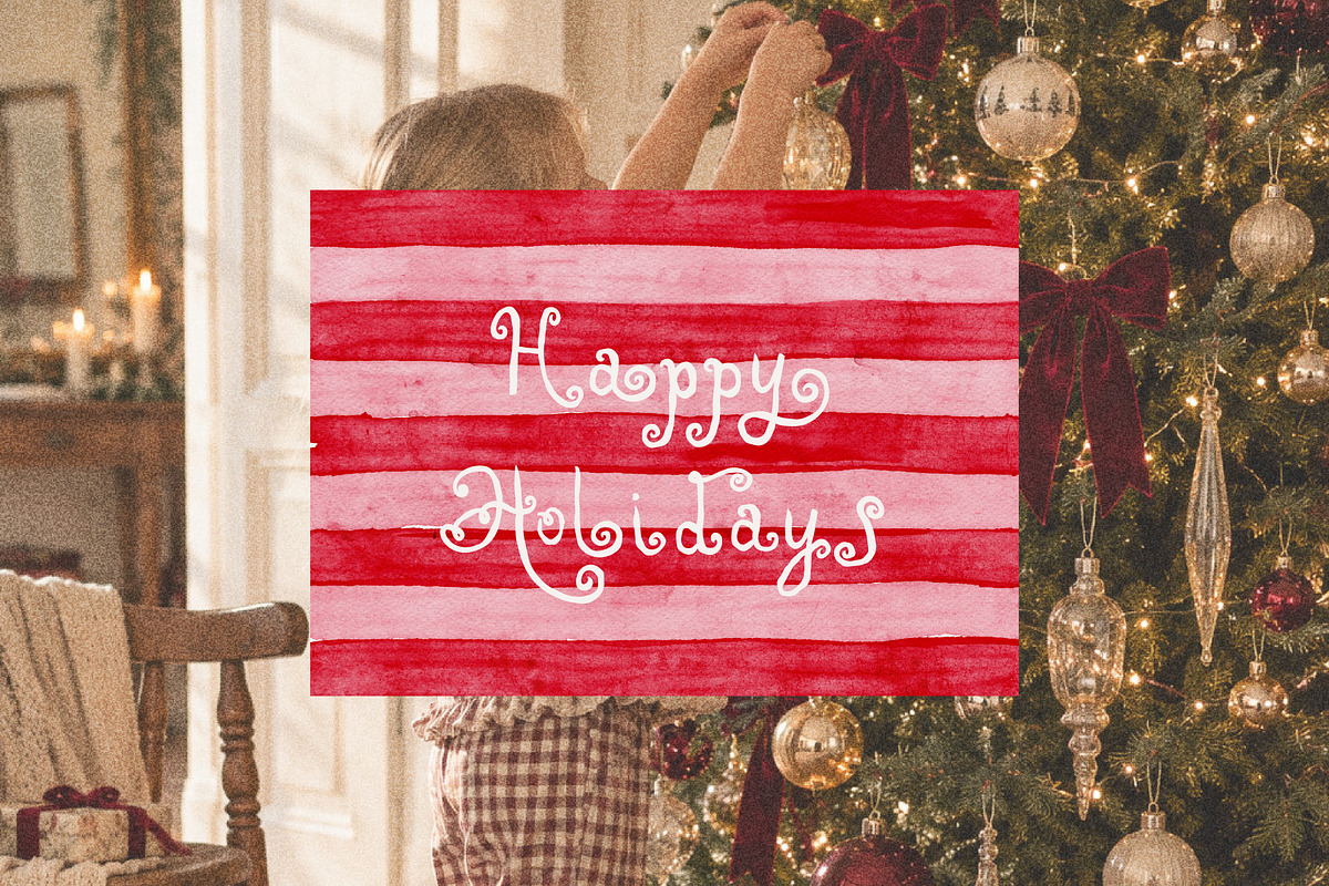 Watercolor Christmas Collection, an Object Graphic by AnnArt (Photo 9 of 9)