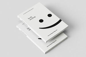 Minimalist book mockup 7 pdf files, a Books & Magazine Mockup by MOCKUPSDESIGN