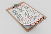 Menu Template, a Flyer Template by BrandPacks (Thumbnail 2 of 6)