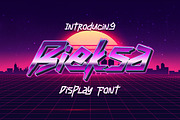 Bieksa - Sharp Display Font, a Font by Typefactoryco (Thumbnail 1 of 9)
