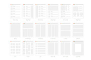 Website Flowchart For Sketch, a Templates & Theme by Pixellion (Thumbnail 2 of 3)