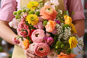 beautiful bouquet, a Beauty & Fashion Photo by OlgaPilnik