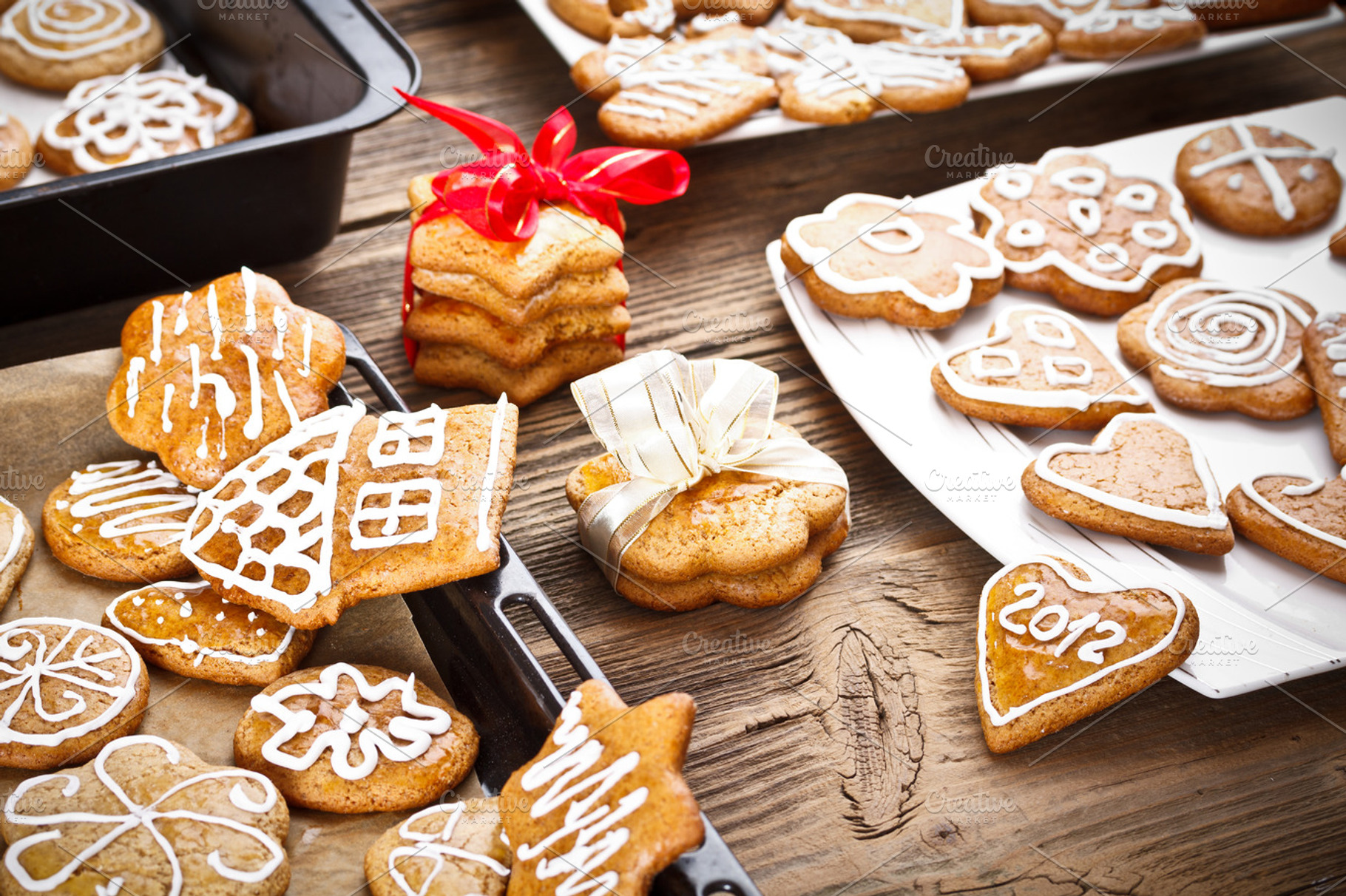 Varoius Homemade Gingerbread