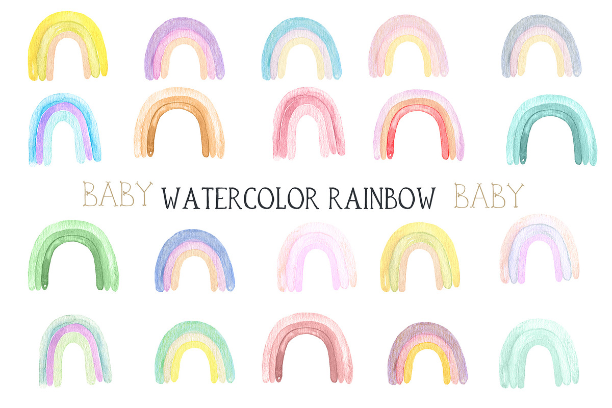 Baby Crest Creator Watercolor, an Illustration by LABFcreations (Photo 18 of 32)